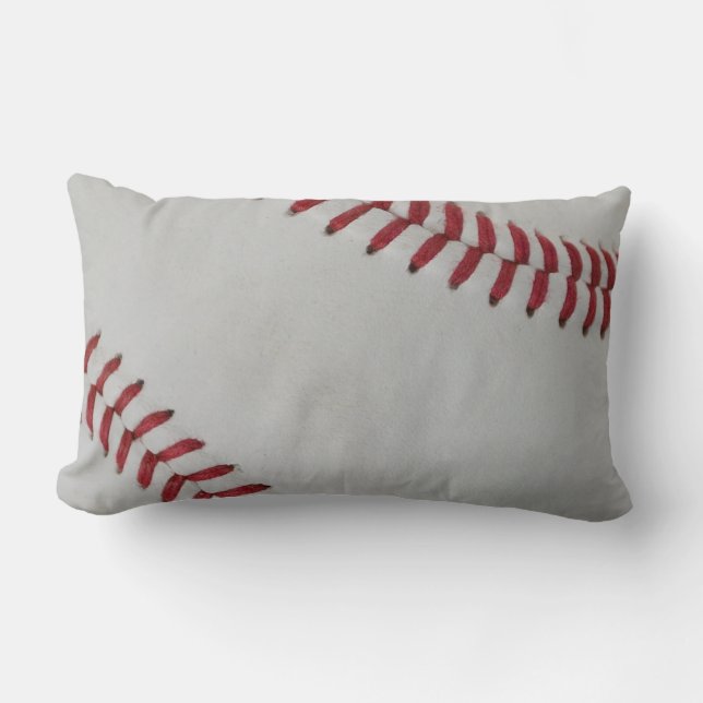 Cojín Lumbar _Roadtrip perfecto de Fan-tastic_pitch del béisbol (Anverso)