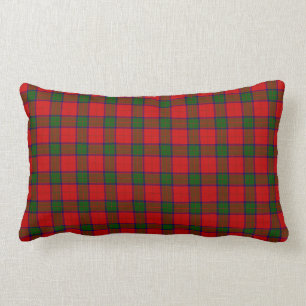 Cojín Lumbar Robertson tartan platillo rojo
