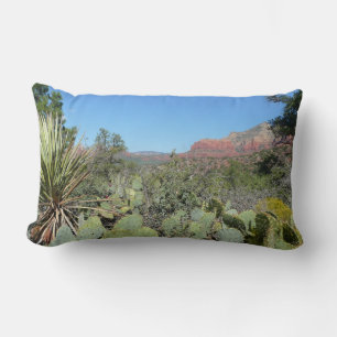 Cojín Lumbar Rocas rojas y cactus I