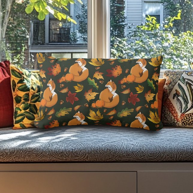 Cojín Lumbar Rojo Fox deja a los acordes verdes (Subido por el creador)