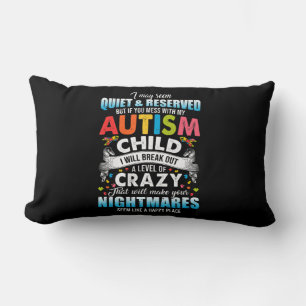 Cojín Lumbar Rompecabezas del autismo autista de conciencia nos