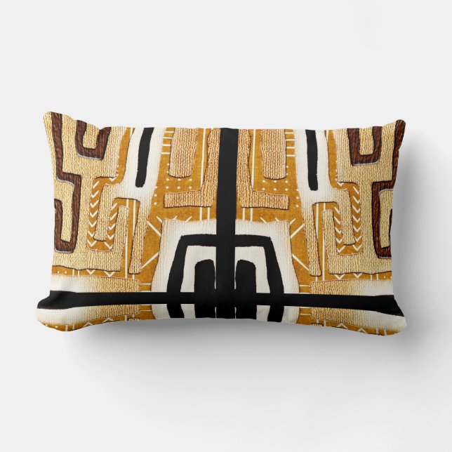 Cojín Lumbar Ropa Kuba africana (Anverso)
