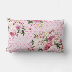 Cojín Lumbar Rosa Te Amo Mamá Lumbar Pillow