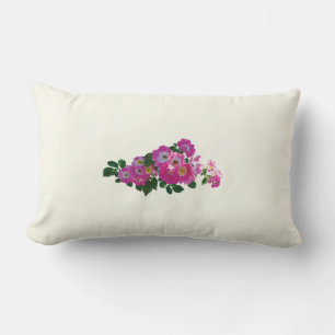 Cojín Lumbar Rosa Trepadora Rosa