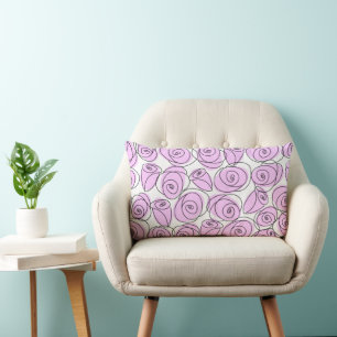 Cojín Lumbar Rosas Lilac lumbar multi back