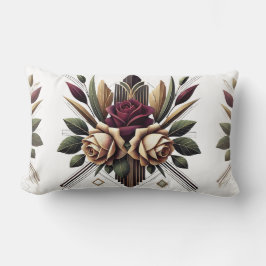 Cojín Lumbar Rosas Pillow