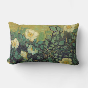 Cojín Lumbar Rosas silvestres, Vincent van Gogh.