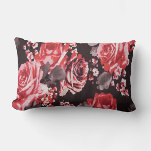 COJÍN LUMBAR ROSES ROJOS