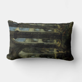 Cojín Lumbar Ruinas góticas (por Carl Blechen)