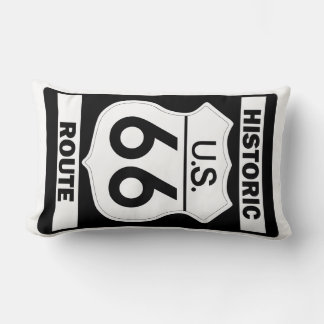 Cojín Lumbar Ruta Negra Histórica 66 Mojo Pillow Americano
