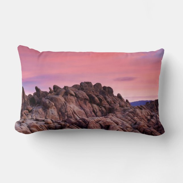 Cojín Lumbar Salida del sol en las colinas de Alabama (Anverso)