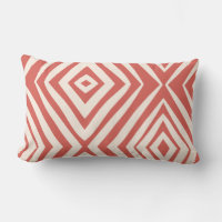 Salmon Moderno Sencillo Pillow Lumbar