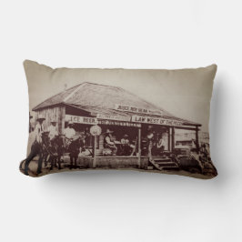 Cojín Lumbar Salón del Tribunal de Juez Roy Bean Langtry Texas