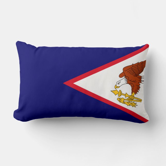 Cojín Lumbar Samoa Americana (Anverso)