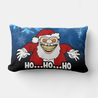 Cojín Lumbar Santa Claus espeluznante Gráficos disparatados HOH