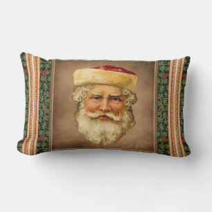 Cojín Lumbar Santa Claus Vintage Lumbar Pillow