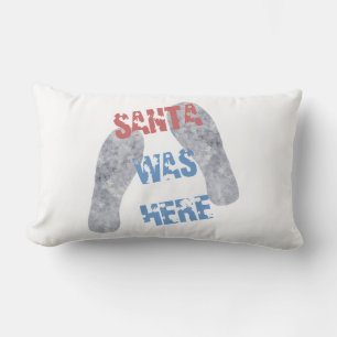 Cojín Lumbar Santa estaba aquí