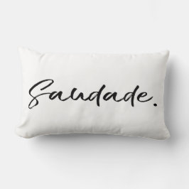 Cojín Lumbar Saudade Black