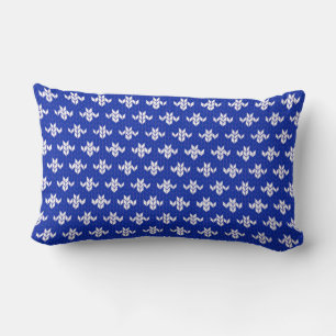 Cojín Lumbar SCANDIA BLUE KNIT Lumbar Pillow