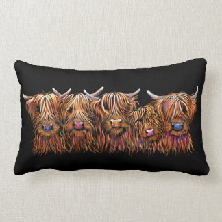 Cojín Lumbar SCoTTiSH HigHLaND CoWs ' THe McHaiRY CooS '