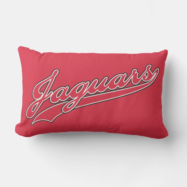 Cojín Lumbar Script jaguar (Anverso)