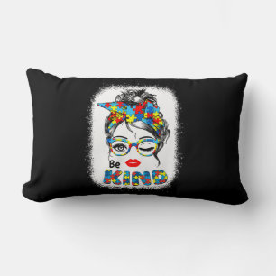 Cojín Lumbar Sé amable con la conciencia del autismo, tira de t