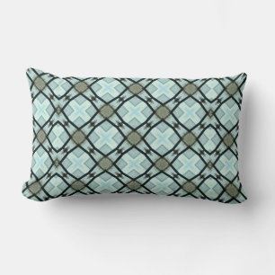 Cojín Lumbar Sea Blues Large Pattern Lumbar Pillow