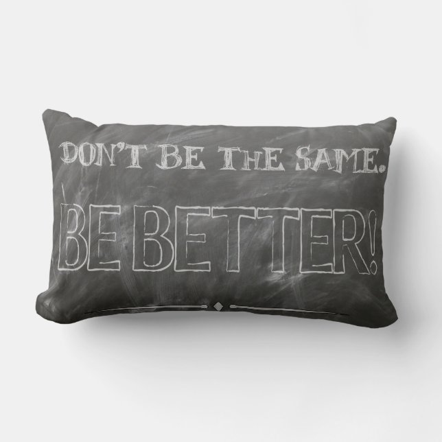 Cojín Lumbar Sea mejor (Anverso)