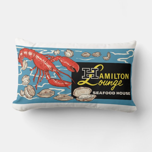 COJÍN LUMBAR SEAFOOD HOUSE (Anverso)