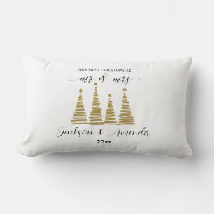 Cojín Lumbar Señor y Señora Navidad – Regalo personalizado para