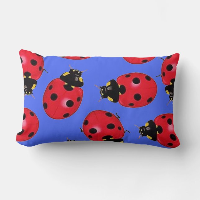 Cojín Lumbar Señora Bug Pillow (Anverso)