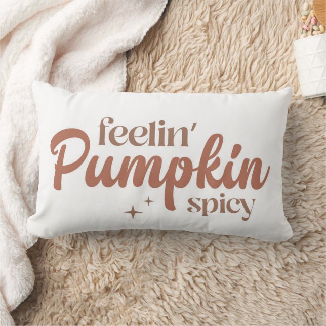 Cojín Lumbar Sentir la picadilla de calabaza (Manta)