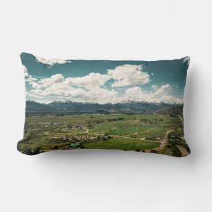 Cojín Lumbar Serenidad del Valle de la Montaña - Pillow Grande