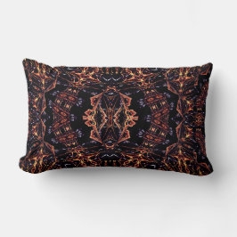 Cojín Lumbar Shaman Mind Resumen Art Throw Cushion