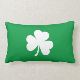 Cojín Lumbar Shamrock irlandés Personalizable