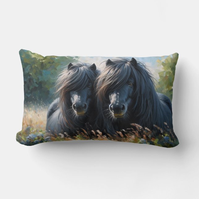 Cojín Lumbar Shetland Pony Lumbar Cushion (Anverso)