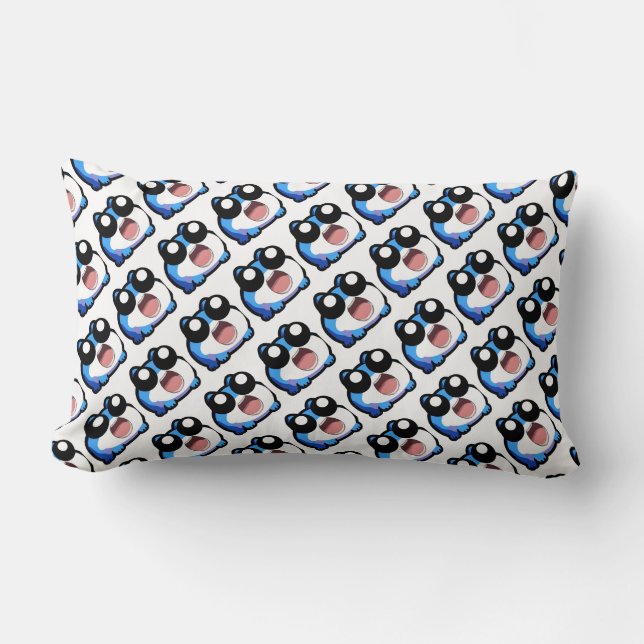 Cojín Lumbar Shocked Toby (Anverso)