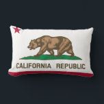 Cojín Lumbar Show off your colors - California<br><div class="desc">California is the 3rd biggest and the most populous state in the USA,  with almost 40 million people.</div>