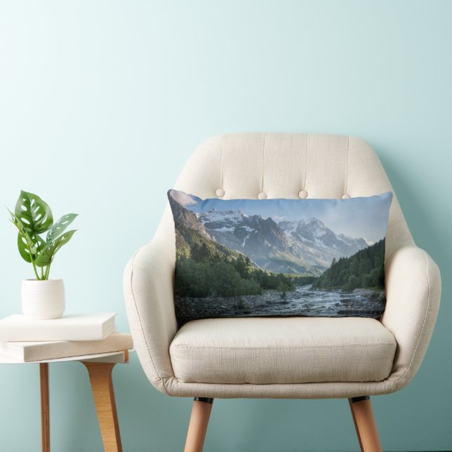Cojín Lumbar Sierra | Mont Blanc Massif, Italia (Silla)