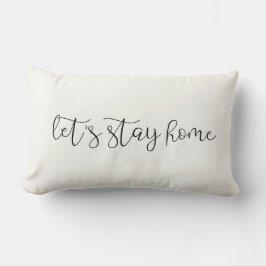 Cojín Lumbar Sigamos en casa lindo y elegante