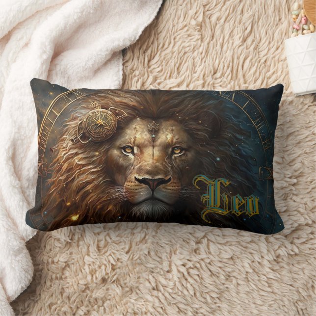 Cojín Lumbar Signo zodiacal de Leo (Manta)
