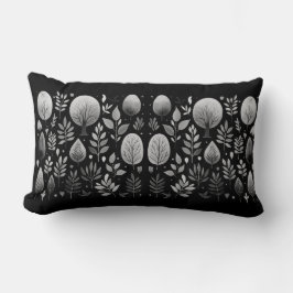 Cojín Lumbar Silhouettes de la Naturaleza: Noche