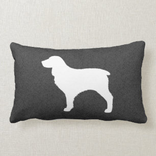 Cojín Lumbar Silueta de Boykin Spaniel