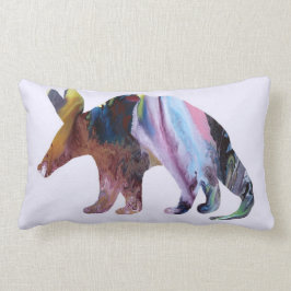 Cojín Lumbar Silueta del Aardvark