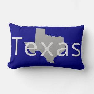 Cojín Lumbar Silueta moderna del estado de Texas