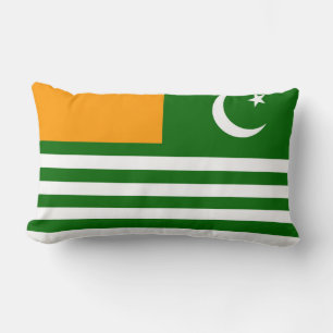 Cojín Lumbar Símbolo de la bandera del estado de Azad Kashmir P