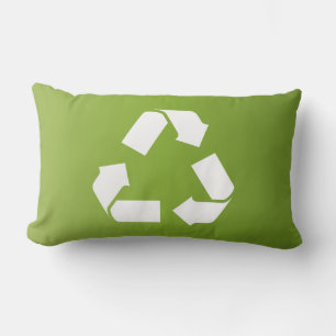 COJÍN LUMBAR SÍMBOLO DE RECICLAJE