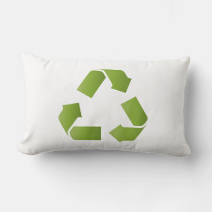 COJÍN LUMBAR SÍMBOLO DE RECICLAJE