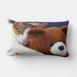 Cojín Lumbar Sleepy Cat Teddy Bear