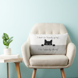 Cojín Lumbar Sneaky Cat Touchy Feely Lumbar Pillow
